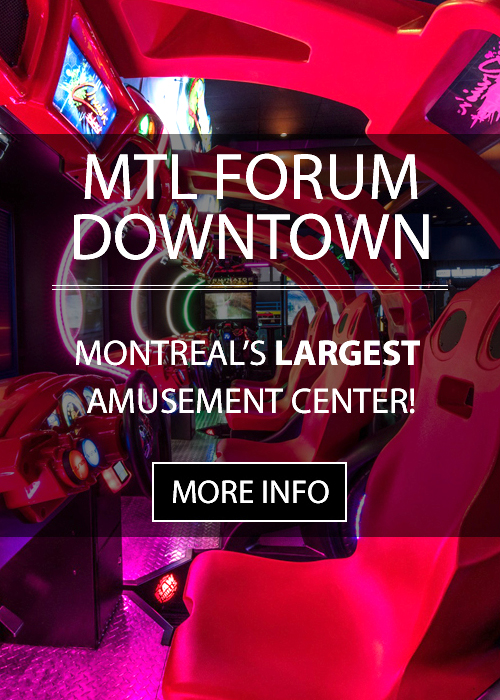 Mira Amusement Montreal Forum Downtown