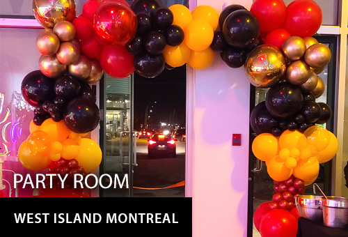 Party Room West Island Montreal